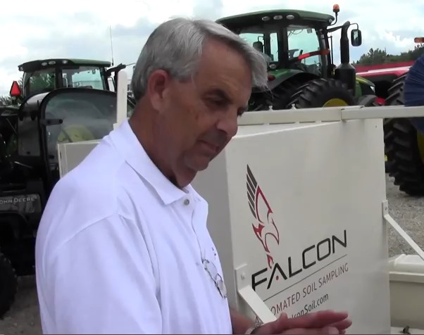 Falcon Soil Sampler Demonstration at InfoAg 2014